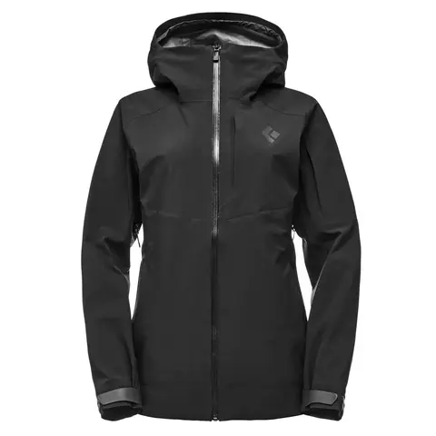 【OUTLET】ウィメンズ リーコンストレッチスキーシェル (ブラック XS)