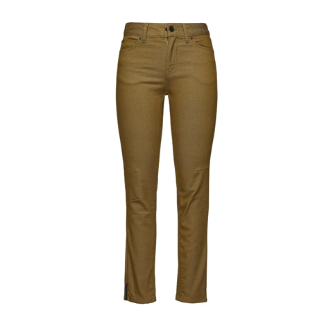 【OUTLET】ウィメンズ ゾーンデニムパンツ (ダークカリー 4)