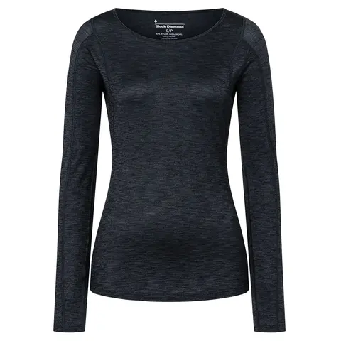 【OUTLET】ウィメンズ L/Sリズムティー (ブラック L)