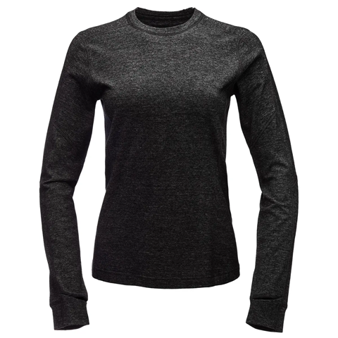 【OUTLET】ウィメンズ ソリューション150 メリノベースレイヤークルー (ブラック XS)