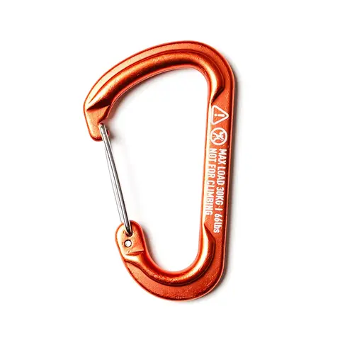 【OUTLET】ラージアクセサリーカラビナ (バーントオーカー)