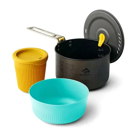 【OUTLET】フロンティアULワンポットクックセット[1P] 1.3Lポット3点セット