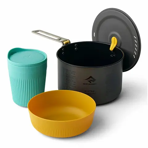 フロンティアULワンポットクックセット[1P]2Lポット3点セット