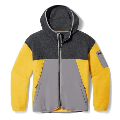 【OUTLET】メンズ ハドソントレイル フリースジャケット (チャコール/ハニーゴールド S)