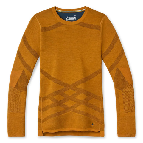 【OUTLET】ウィメンズ イントラニットメリノ200クルー (エイコーン/トワイライトブルー XS)