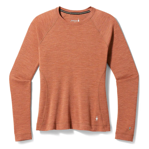 【OUTLET】ウィメンズ クラシックサーマルメリノ ベースレイヤークルー (コッパーヘザー S)