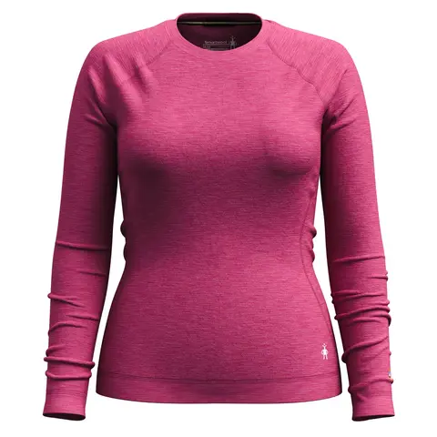 【OUTLET】ウィメンズ クラシックサーマルメリノ ベースレイヤークルー (ガーデンピンクヘザー XS)
