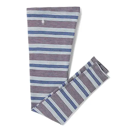 【OUTLET】キッズ クラシックサーマルメリノ ベースレイヤーボトム (ウィンタースカイマルチストライプ M)