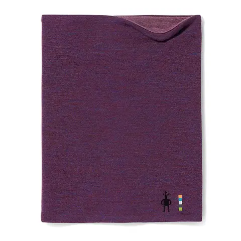 OUTLET】サーマルメリノ リバーシブルネックゲイター (パープル