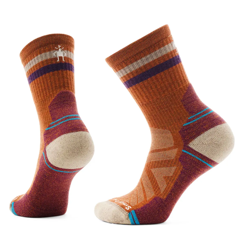 【OUTLET】ウィメンズ ハイク ライトクッション チューブストライプクルー (フォッシル S)