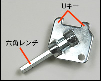 カント調整用レンチの各部の説明